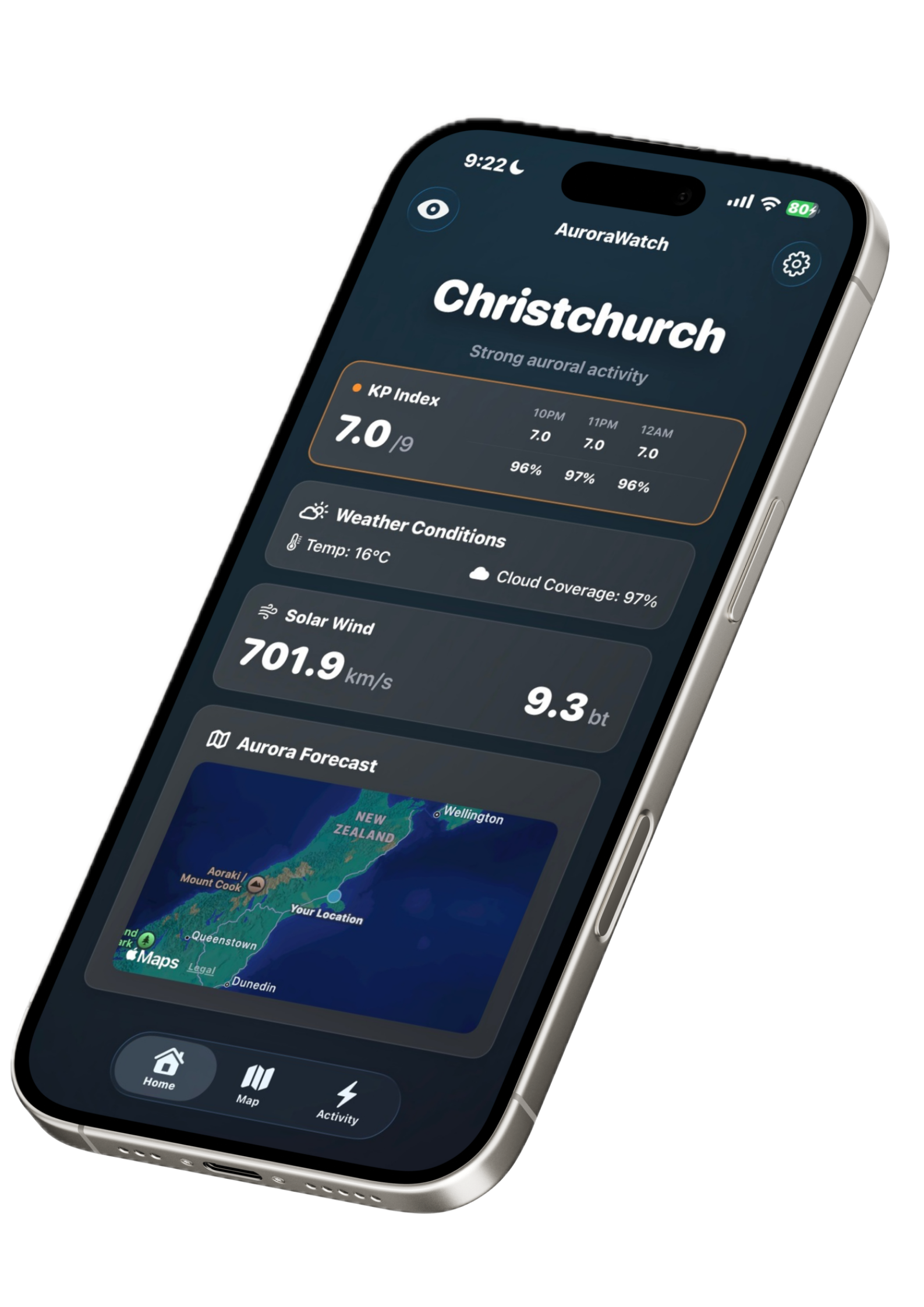 AuroraWatch iPhone App